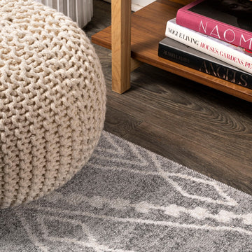 Rih Moroccan Style Diamond Area Rug
